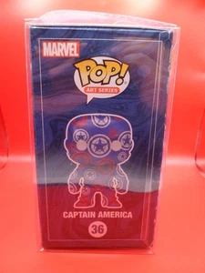 Funko Pop! Serie de Arte Marvel Guerra Civil Capitán América 36 Objetivo Exclusivo - Imagen 1 de 6