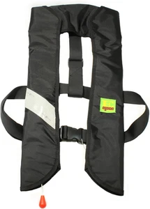 Top Safety Adult Life Jacket with Whistle - Manual Version Inflatable Lifejacket - Picture 1 of 6