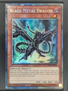 Yu-Gi-Oh BLACK METAL DRAGON RA04-EN016 Prizmatic Collector Rare - Bild 1 von 1