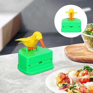 Caja de palillos de dientes para pájaros 2 piezas dispensador cilindro automático divertido - Imagen 1 de 20