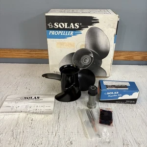 New Solas Amita 3 Aluminum Outboard Propeller 9.25 X 8 Part No. 0115-093-08 - Bild 1 von 18