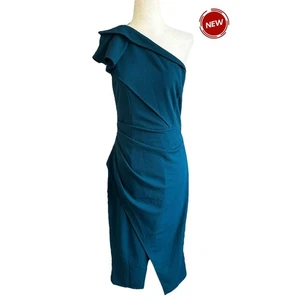 Abito donna Anrabess blu midi a matita taglia media nuovo con etichetta | 43-51 - Foto 1 di 6