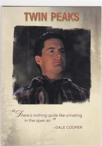 2018 Rittenhouse Archives Twin Peaks Quotable Q15 Rewards Redemption DALE COOPER - Picture 1 of 2