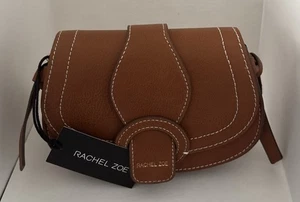 RACHEL ZOE | NWT Caramel Brown Belt Waist Bag Crossbody Convertible Bag Saddle - Picture 1 of 10