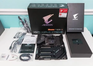 GIGABYTE X570 AORUS XTREME PCIe 4.0 SATA 6Gb/s USB 3.2 AMD E-ATX Motherboard - Picture 1 of 3