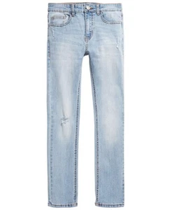 Ring of Fire OVERCAST Big Boys Tumble Skinny-Fit Stretch Destroyed Jeans, US 14 - Picture 1 of 4