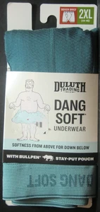 Calzoncillos boxer Duluth Dang Soft Bullpen para hombre 2XL (44-46) azul abeto - Imagen 1 de 2