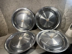 Vintage Set Of 4 1968–69 Cadillac 16" Hubcaps Deville Fleetwood OEM GENUINE - Picture 1 of 6