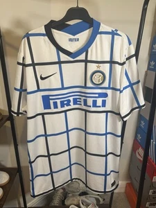 Inter Milan 2020/21 Away Shirt Mens XL Nike Authentic Genuine Rare VGC - Picture 1 of 11