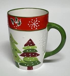 Large Christmas Tree Mug TII Collections 20 Oz X0044 5” - Picture 1 of 7