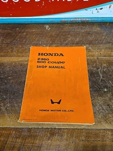 1973 Honda Z-360 Z-600 Coupe OEM Factory Shop Service Repair Manual - Picture 1 of 7