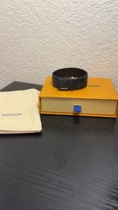 Louis Vuitton Black Monogram Bracelet - Picture 1 of 2