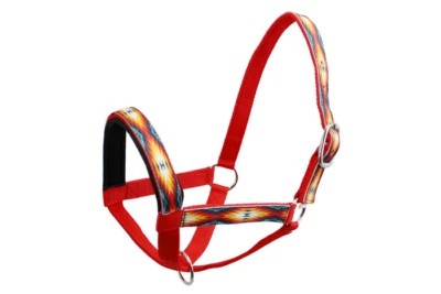 Tahoe Tack Nylon Superpuesto Oveja Cabra Halter Banda Nariz Acolchada - 6 Meses de Garantía Foto 1 de 4