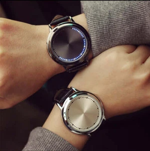 Foreign Trade Horse Running Light Fashion Simple New Men's Creative Electronic W - Picture 1 of 7