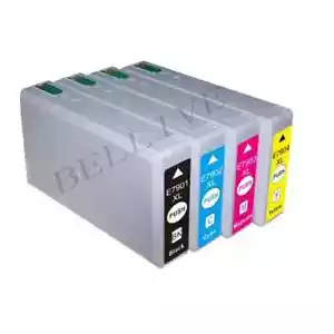 KIT 4 CARTUCCE COMPATIBILE PER EPSON WF-4640DTWF 4630DWF 5190DW 5690DWF - Foto 1 di 1