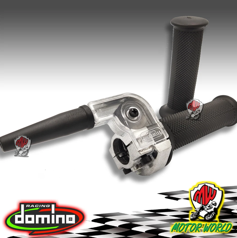 Comando Gas Rapido Tommaselli mod. Moped in Alluminio - Immagine 1 di 1