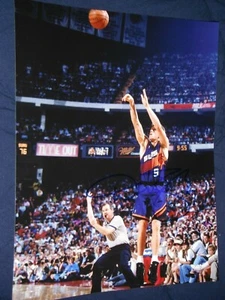 PHOENIX SUNS DAN MAJERLE SIGNED JUMPSHOT 11X14 - Picture 1 of 1
