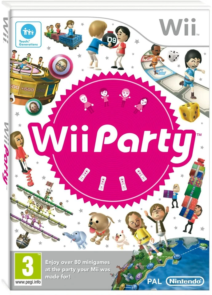 Wii Party (Wii) MINT Condition - Fast and FREE Delivery UK Stock - Image 1 of 1