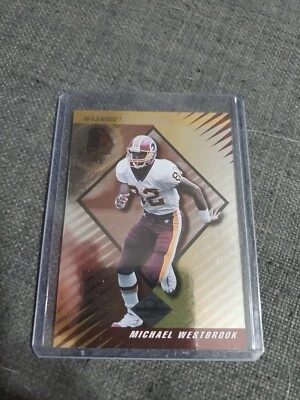 2000 Leaf Limited Michael Westbrook #44 /5000    Washington Redskins - Image 1 of 3