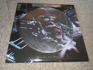 IRON MAIDEN -MAN ON THE EDGE- AWESOME VERY RARE 12" LTD VINYL EP PICTURE POSTER