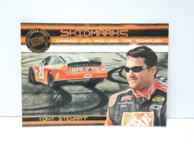Tony Stewart 2007 Press Pass Eclipse Skidmarks Card 10/18 Nascar - Image 1 of 3