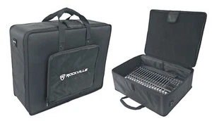 Rockville RPM1870 18 Ch. 6000w Powered Mixer w/USB/Effects/16 XDR2 Mic Pres+Bag - Picture 1 of 12