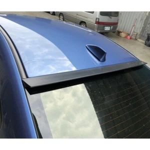FLAT BLACK 229V REAR WINDOW Roof Spoiler Wing Fits 2007~2010 PONTIAC G5 Sedan - Picture 1 of 10