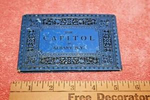 Álbumes de recuerdo antiguos de los hermanos Wittemann La capital en Albany, Nueva York - Imagen 1 de 7