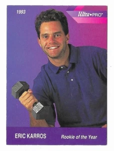 Eric Karros 1993 Ultra Pro #3/5 Baseball Trading Card Los Angeles Dodgers NM-M! - Picture 1 of 2