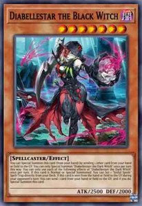Diabellstar the Black Witch Yu-Gi-Oh! AGOV-EN006 1st Secret Rare