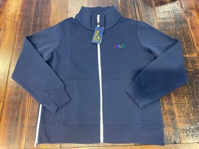 Moletom Polo Ralph Lauren US OPEN Feminino Tamanho M Médio com Zíper Tênis Raro - Imagem 1 de 4