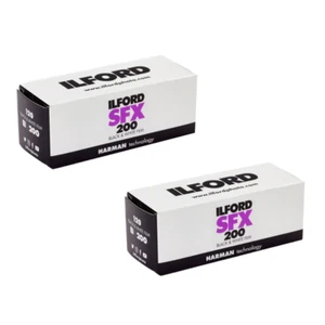 SCADUTO 2 Rotoli x ILFORD SFX 200 Bianco e Nero 120 Pellicola Medio Formato 07/2024 - Foto 1 di 3