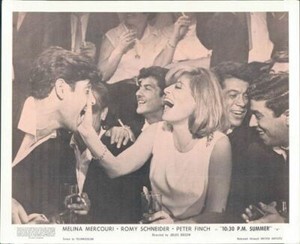 10:30 PM SUMMER ROMY SCHNEIDER ORIGINAL LOBBY CARD RARE