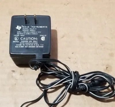 Vintage OEM Texas Instruments AC 9175 Power Adapter for TI Calculators - Image 1 of 2