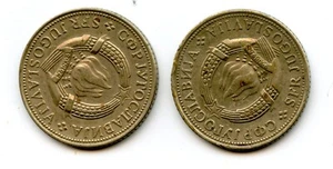 Yugoslavia 1971 & 1972, 5 dinara - Picture 1 of 2