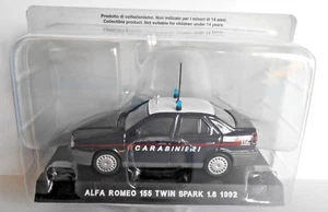 Die cast 1/43 Modellino Auto Carabinieri Alfa Romeo 155 Twin Spark 1.8 (SC2-D) - Foto 1 di 1