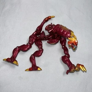 1998 Transformers Animorphs Visser Three/Inferno Red InComplete For Parts - Picture 1 of 9