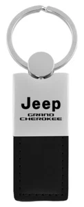Jeep Grand Cherokee Leather Key Ring (Black) - Bild 1 von 3