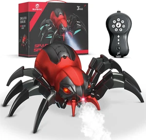 RC Spider Toy � Realistic Remote Control with Music & LED Light, for Kids 3-12+ - Picture 1 of 12