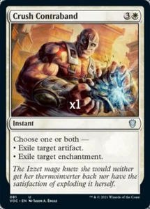 MTG Commander: Innistrad: Crimson Vow VOC Crush Contraband MINT - Picture 1 of 1