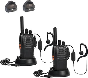 Pofung Walkie Talkie Professional PMR446 Baofeng Radios 16 Channels Long Distanc - Picture 1 of 1