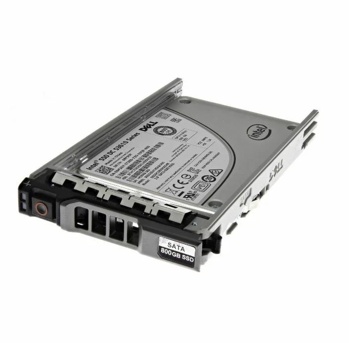 Dell 800GB SSD SATA 2.5" 6GB/s MLC Solid State Drive 9F3GY Intel SSDSC2BX800G4R - Image 1 of 2