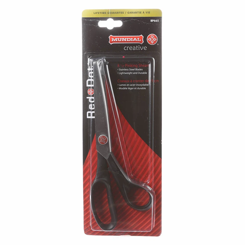 Mundial 8 1/2 Inch Pinking Scissors - Image 1 of 1
