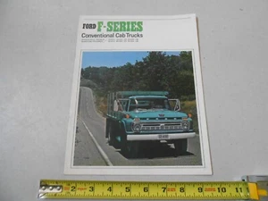 RARE 1966 FORD TRUCK F SERIES CAB 100 DEALER SALES BROCHURE PAMPHLET CATALOG - Picture 1 of 6