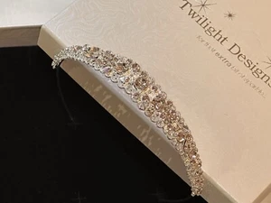 Stunning Twilight Designs Crystal & Diamante Tiara Brand New - Picture 1 of 5