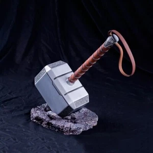 Full Metal 1:1 The Avengers Thor Hammer Replik Requisiten Mjolnir Cosplay 9,5 LGifts - Bild 1 von 6