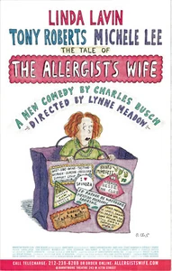 Tale of the Allergists Wife~Broadway Poster~Linda Lavin~Tony Roberts~Michele Lee - Picture 1 of 1