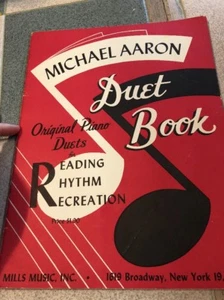 Libro a Dúo de Michael Aarron Dúos de Piano Originales para REreading Rithem Recreation - Imagen 1 de 5