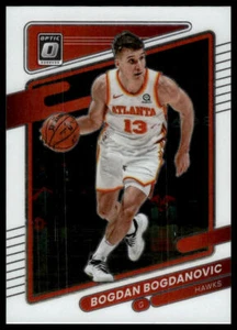 2021-22 Donruss Optic #32 Bogdan Bogdanovic Atlanta Hawks - Picture 1 of 2