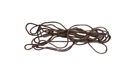 Galon doré, torsadé et métallisé. 8.90 m - Photo 1/3